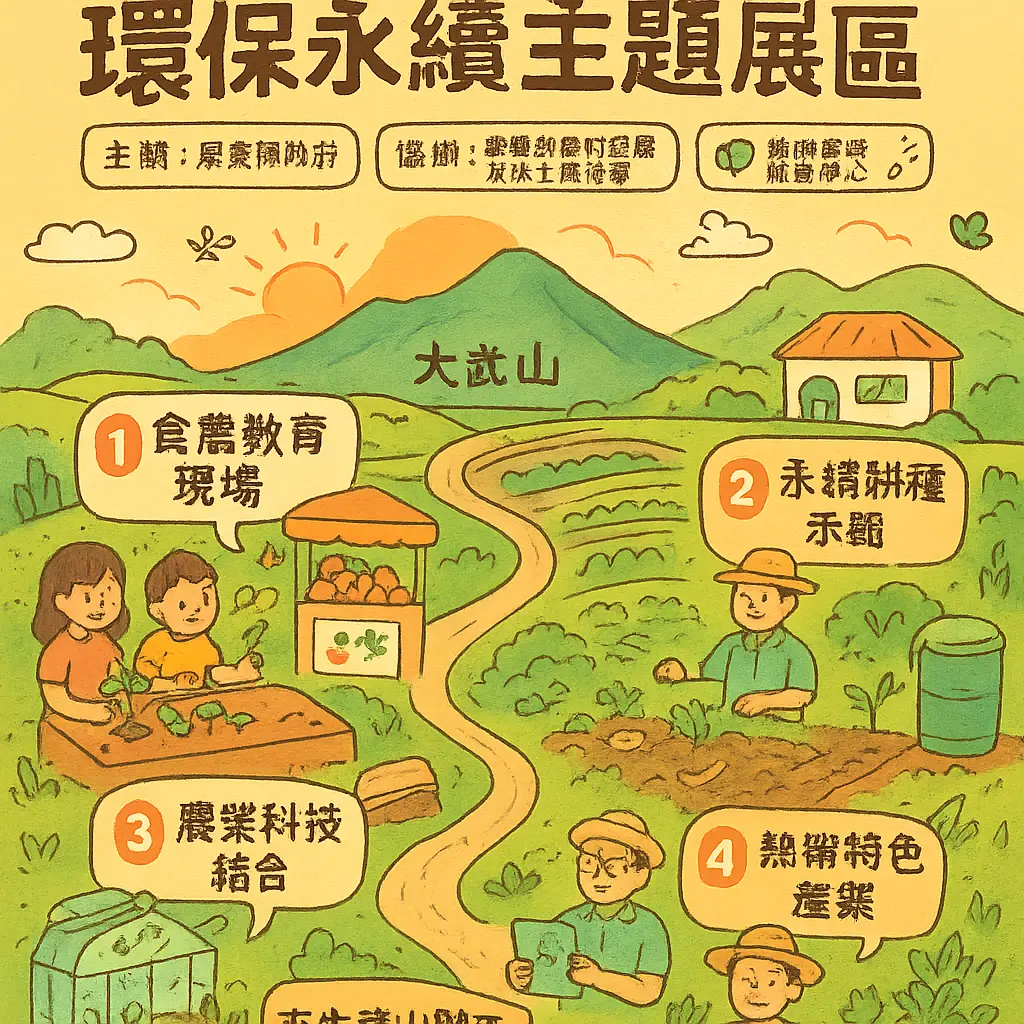 屏東熱帶農業博覽會 - 大武山