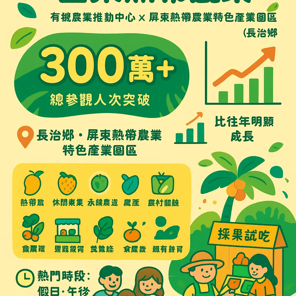 屏東熱帶農業博覽會 - 有機農業推動中心